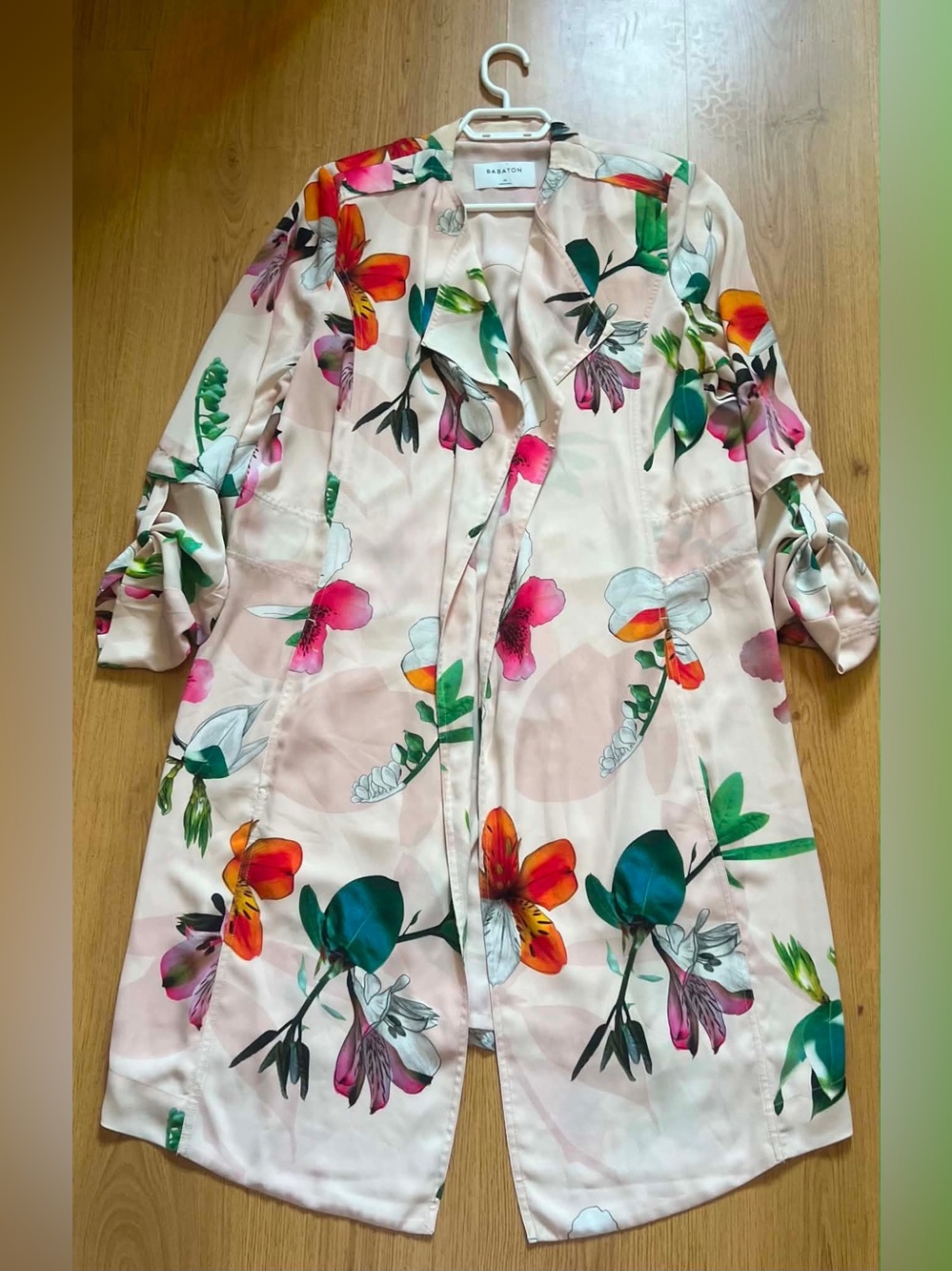 Babaton Blush Floral Open-Front Kimono - Picture 5 of 5